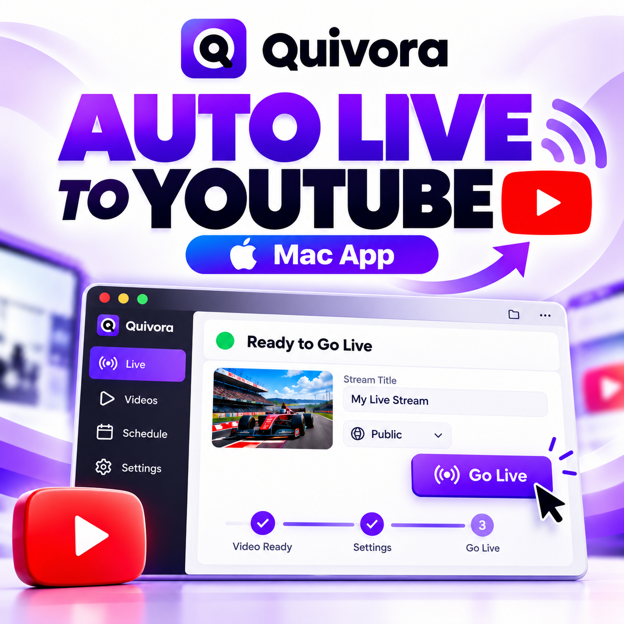 Quivora Auto Live for macOS
