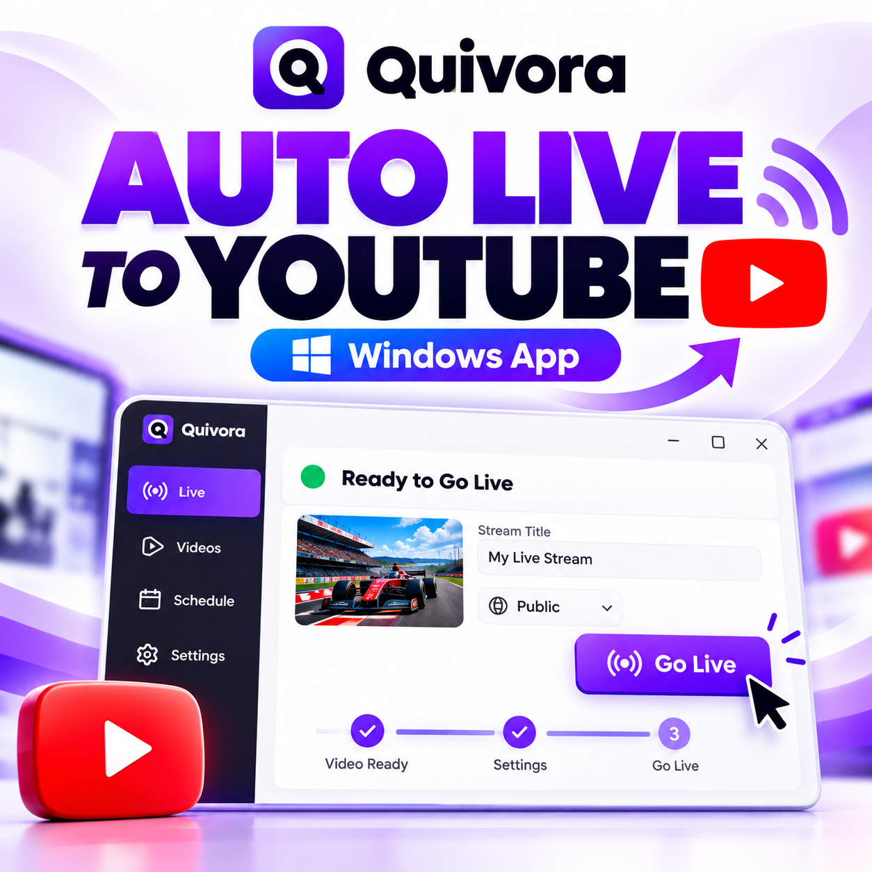 Quivora Auto Live for Windows